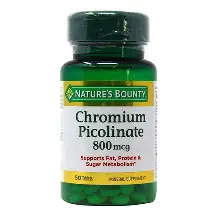 CHROMIUM PICOLINATE 800MCG 50 TABLETS