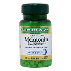 MELATONINA 3MG X120 TAB. NATURE